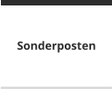 Sonderposten