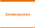 Sonderposten