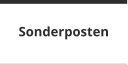 Sonderposten