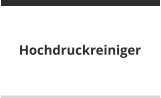Hochdruckreiniger