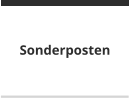 Sonderposten